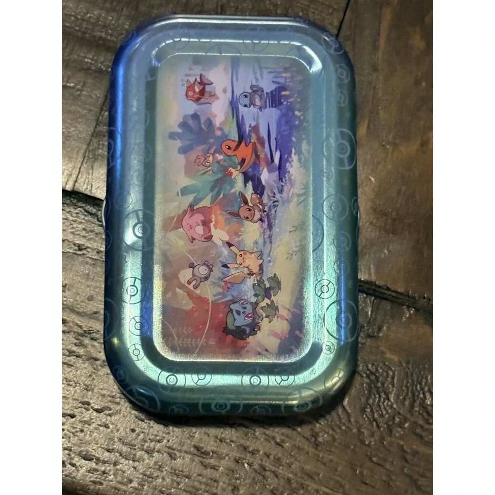 Pokemon TCG Charizard Pikachu Jolteon Squirtle Empty Collectible Mini Tin Lot